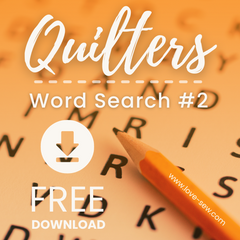 Quilters Word Search #2