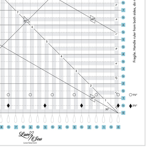 Set In Triangle Ruler by Quilt In A Day 735272020271 - Quilt in a Day /  Rulers & Templates