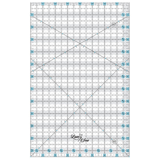 9.5 Square Up Ruler by Quilt in a Day 735272020127 - Quilt in a Day /  Rulers & Templates