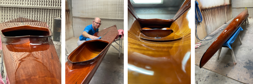 A 1977 Struer timber kayak restoration