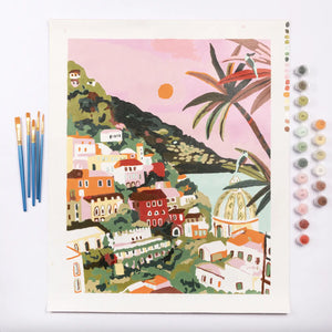 Amalfi Sunset by Hebe Studio Paint by Numbers - quincygeneralstore - Paint Studio