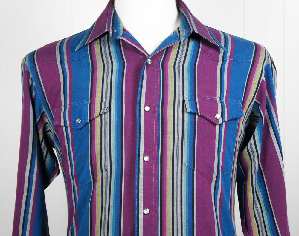 vintage western pearl snap shirts