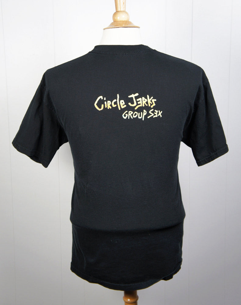 Vintage Circle Jerks Band T Shirt Group Sex Size L