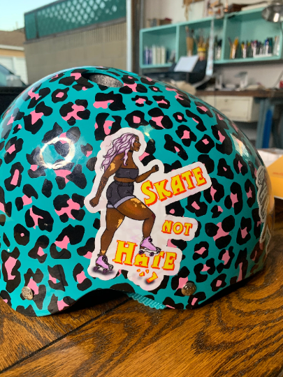Skate Not Hate Sticker