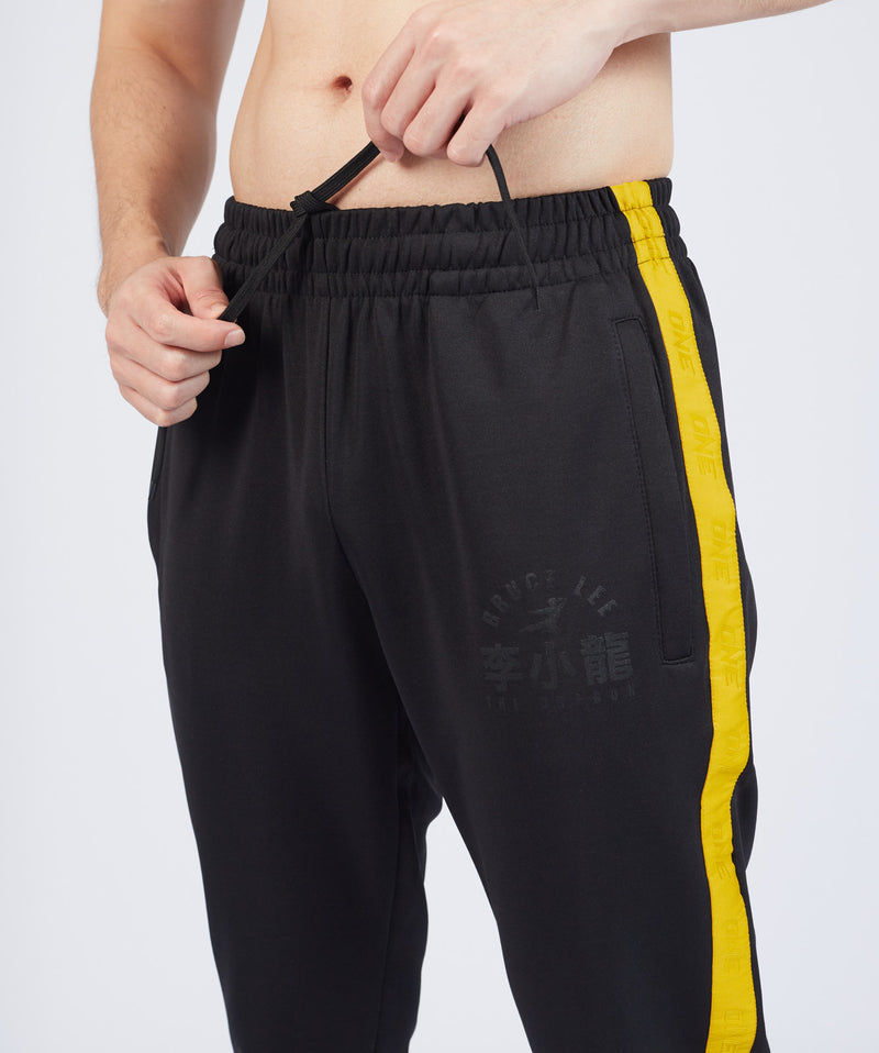 Bruce Lee Black & Yellow Joggers –  | The Official Online Shop of  ONE Championship