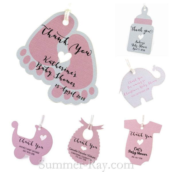 baby shower gift tags for favors