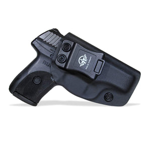 Ruger LCP 380 Holster IWB Kydex Holster Custom Fit: Ruger LCP 380 Auto  Pistol - Inside Waistband Concealed Carry - Adj. Cant Retention - Cover  Mag-Button - No Wear - No Jitter (