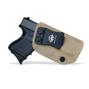 Glock 19 Holster IWB Kydex Fit: Glock 19 19X Glock 23 Glock 25 Glock 32  Glock 45 (Gen 3 4 5) CZ P10C Gun Holsters Inside Waistband Carry Concealed  Holster Glock Pistol