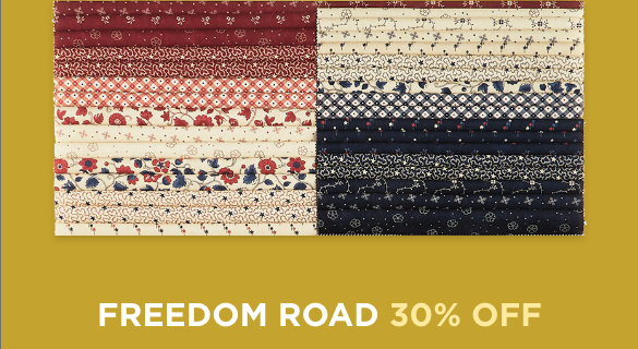 Freedom Road 9697-14 Blue Tan by Kansas Troubles Quilters from Moda Fabrics