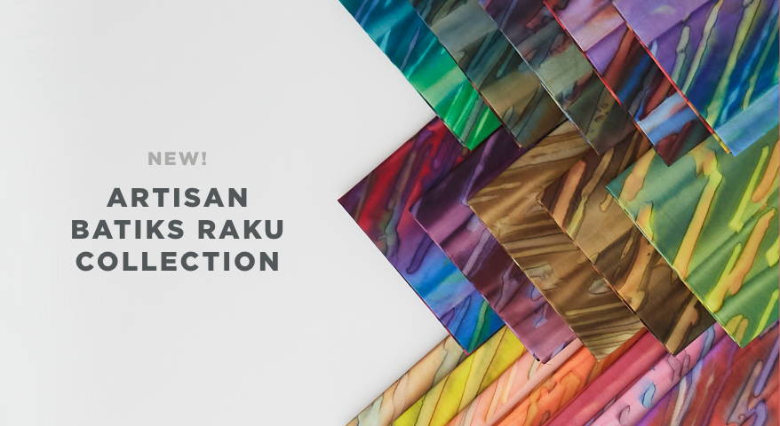 Artisan Batiks Raku Stripe Fabric Collection