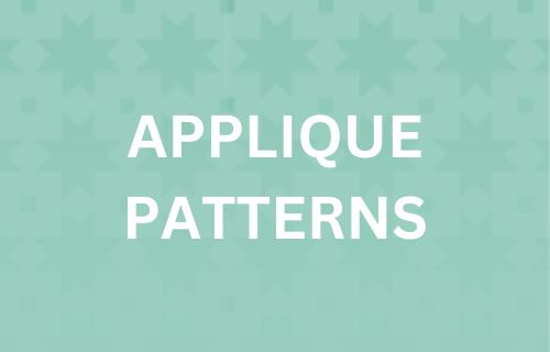 Applique Quilt Pattern, Patterns for Applique