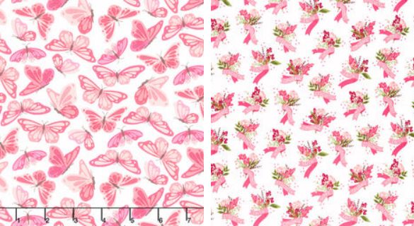 Breast Cancer Words Of Encouragement Fabric