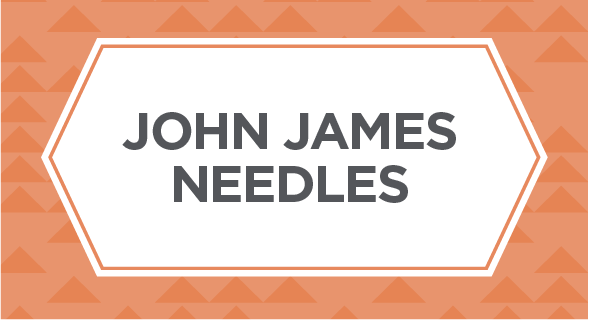 John James Leather Hand Needles 3 Asst'd Sizes