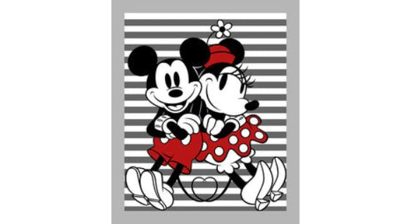 Stand Mixer Slider Mat - Retro Mickey and Minnie Mouse Paris Fabric –  Dalisay Design Fabrics