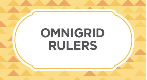 OmniGrid Rulers  Omnigrid Cutting Mats & Rotary Cutters