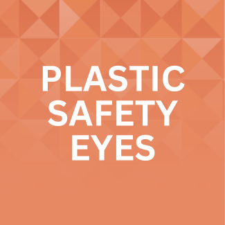 Plastic Safety Eyes - 12mm Black - 4 Pairs