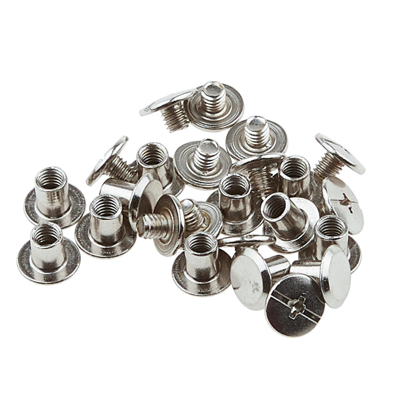 Sallie Tomato Small Chicago Screws 6mm - Set of 12 Antique