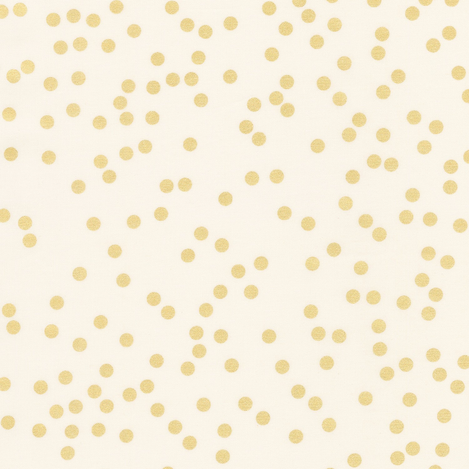 Monthly Placemat Coordinate - January Confetti Cream Metallic Yardage