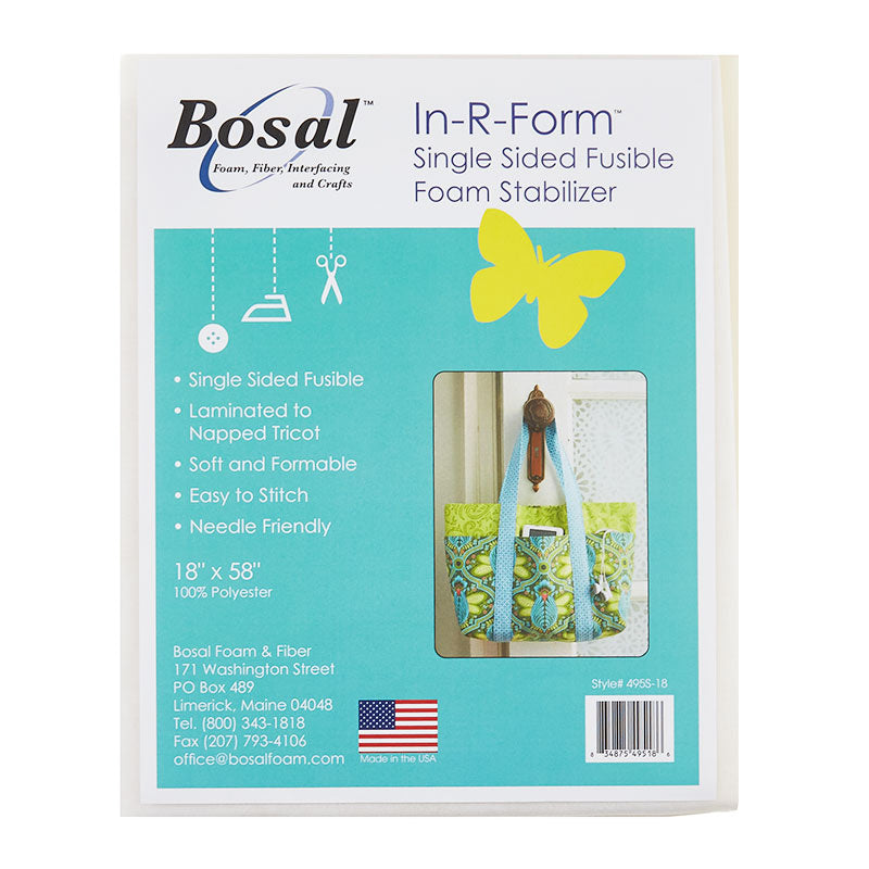 Bosal In-R-Form on a Roll Single Sided Fusible Stabilizer - 2 1/4 x 2