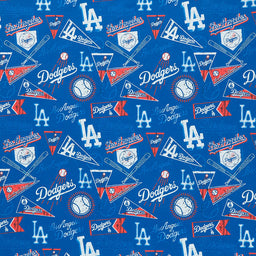 Cotton Fabric - Sports Fabric - MLB Baseball Saint Louis Cardinals  Cooperstown Sky Blue - 4my3boyz Fabric