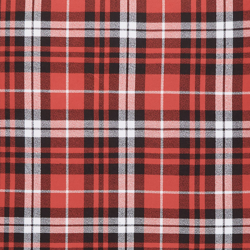 Mammoth Flannel - Red Plaid - Thread Count Fabrics