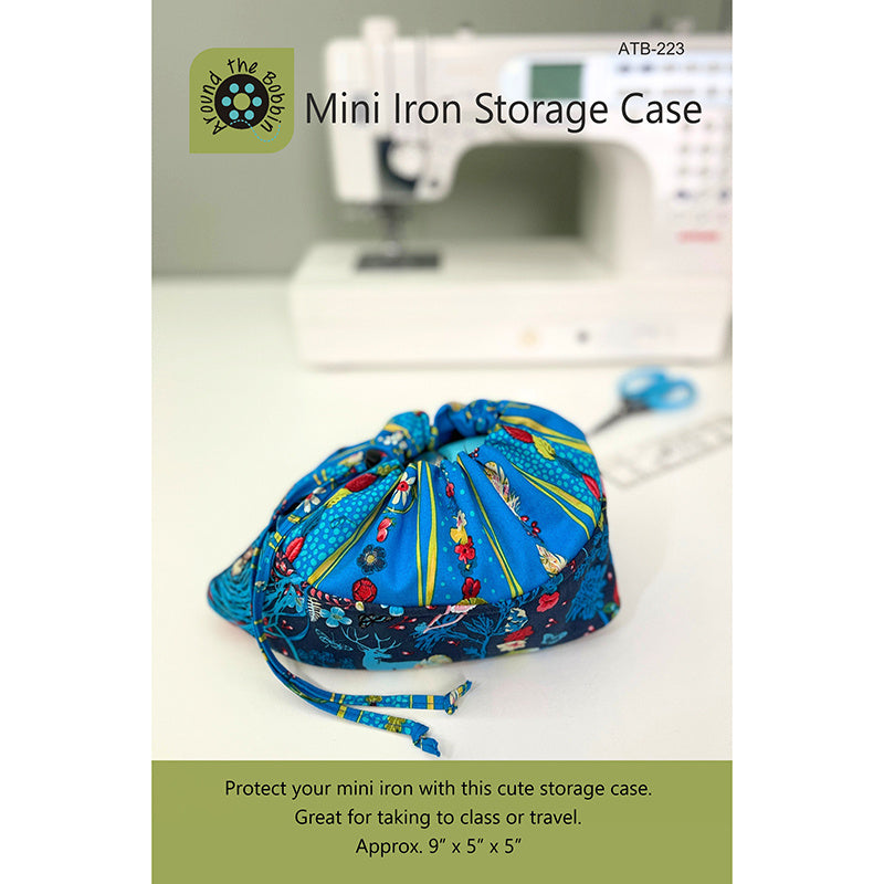 Travel Case for Mini Iron Downloadable PDF Sewing Pattern, Minki Kim