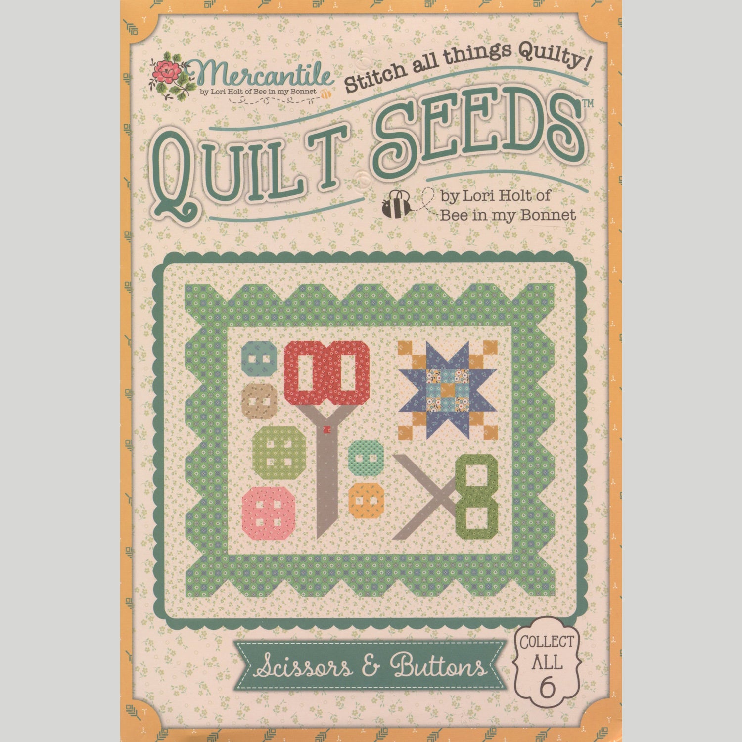 Quilted Witch Quilt Kit | Featuring Bee Dots by Lori Holt