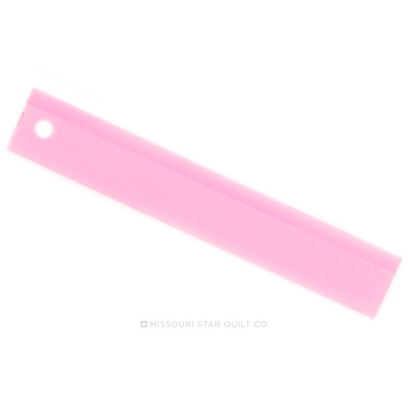 cm Designs Pink Add-A-Quarter 6in Ruler