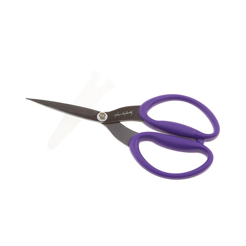 Multi-Cut Utility Scissors, 1Serrated/1 Smooth Blade, Purple 7