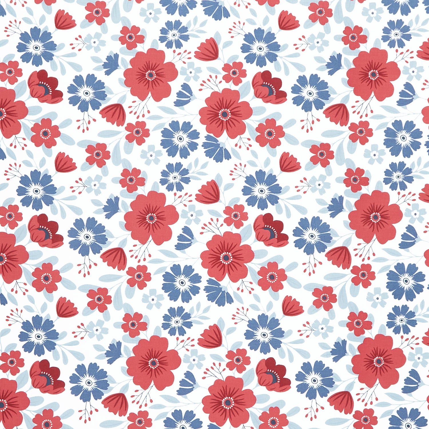 Floral Gardens - Main Cream Yardage