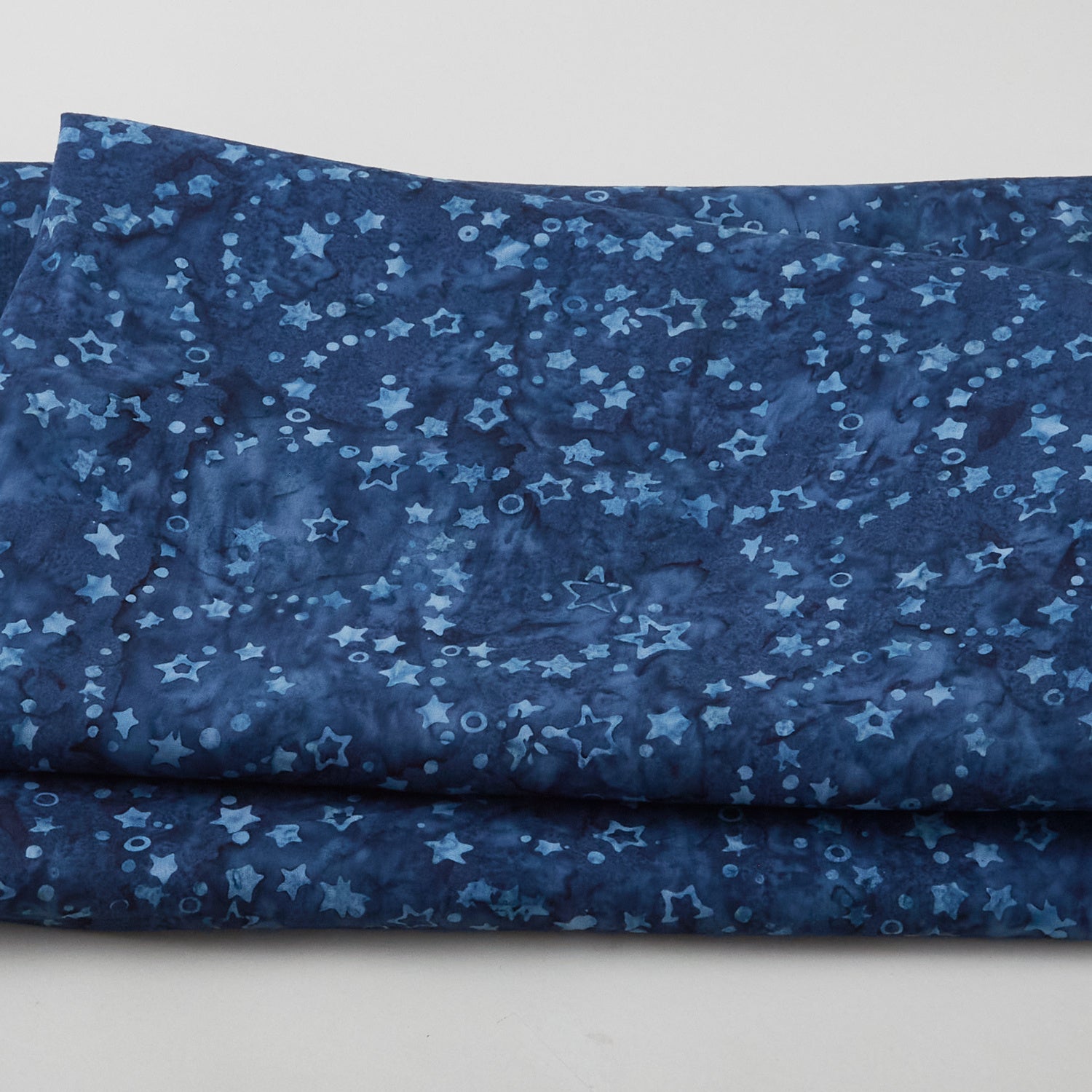 Cotton Kona Sheen Star Sapphire Blue Shimmer Glitter Sparkles Metallic Foil  Overlay Solid Cotton Fabric by the Yard (K106-1937)