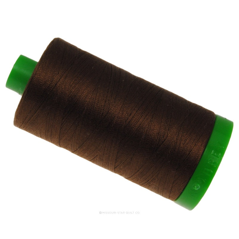 Black Cotton Mako Thread 50wt 1300m MK50 2692 Aurifil – Pretty Little  Hedgehog