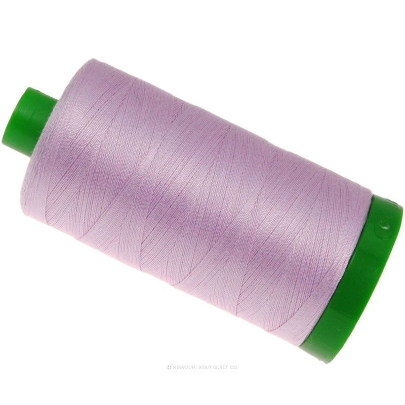 AURIfil 50 WT Cotton Mako Cone Thread Aluminium