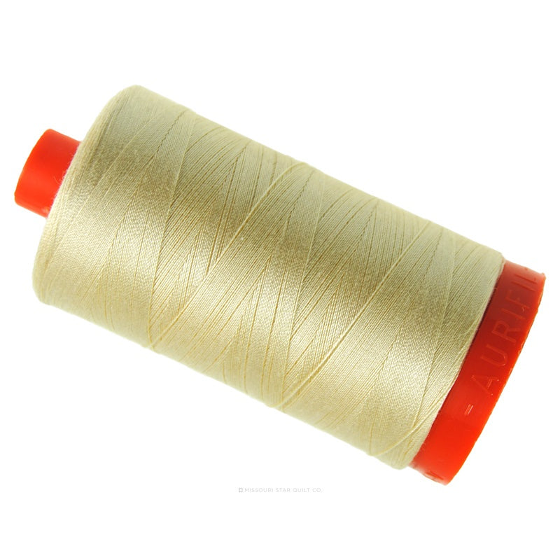 Aurifil 50 wt Cotton Thread - Large Orange Spool - 2405 — Birdsong Quilting