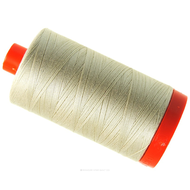 Aurifil Dove 2600 50wt Large Spool – Sew Much Moore