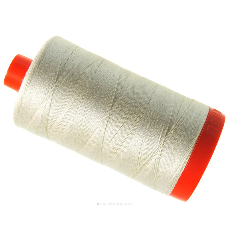 50wt Cotton Thread Spool - Soft White – Bee Handmade