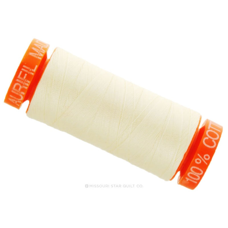 Aurifil Quilting Thread 50wt Oyster White