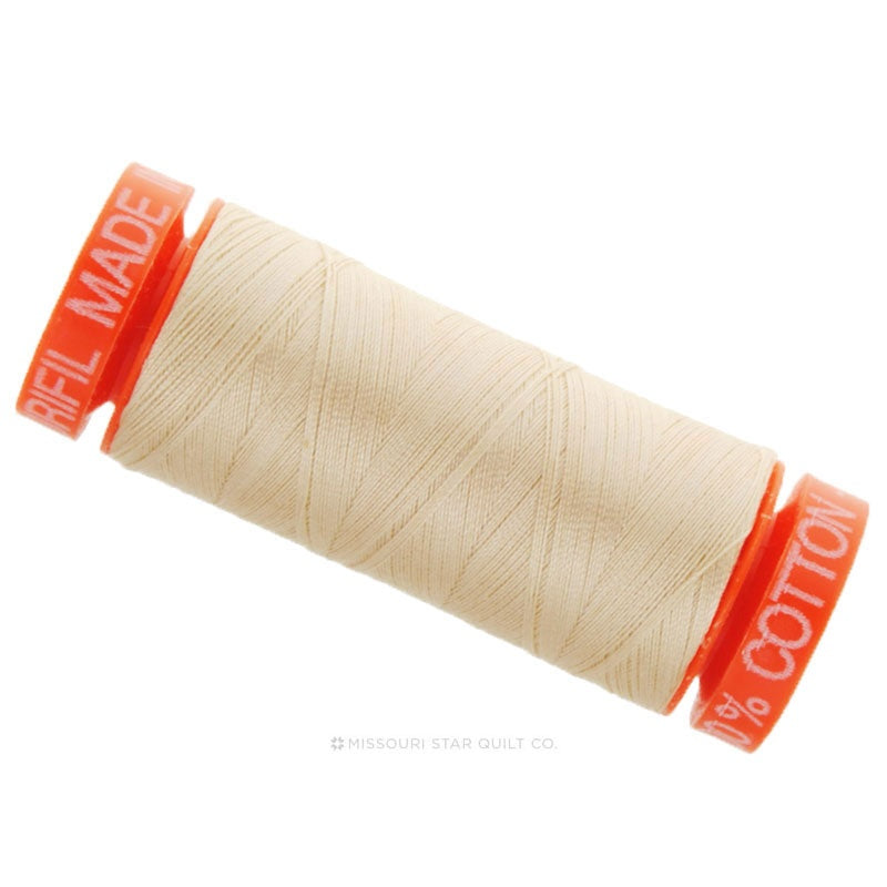 2000 Light Sand - Aurifil 50wt Thread