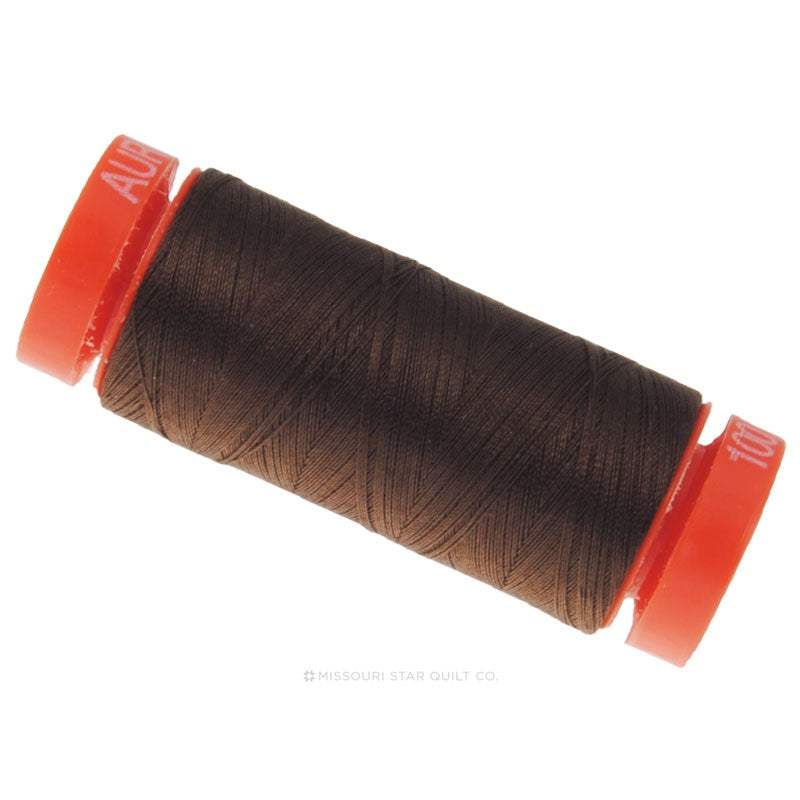 Aurifil 50 WT Cotton Mako Spool Thread Delft Blue, Solid Thread
