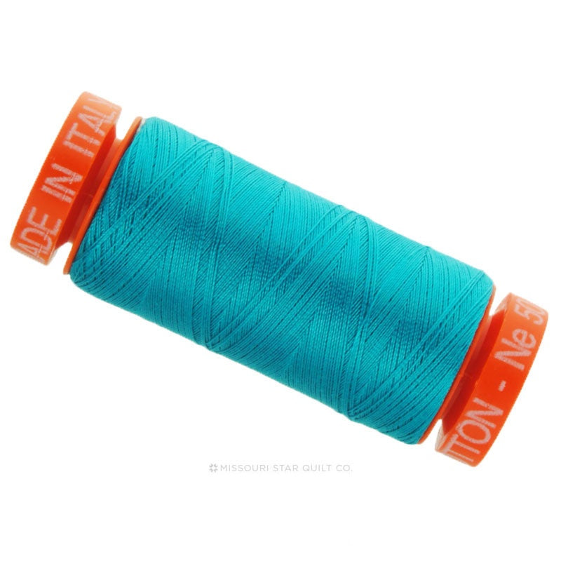 Aurifil Thread 50 wt - Turquoise – Miller's Dry Goods