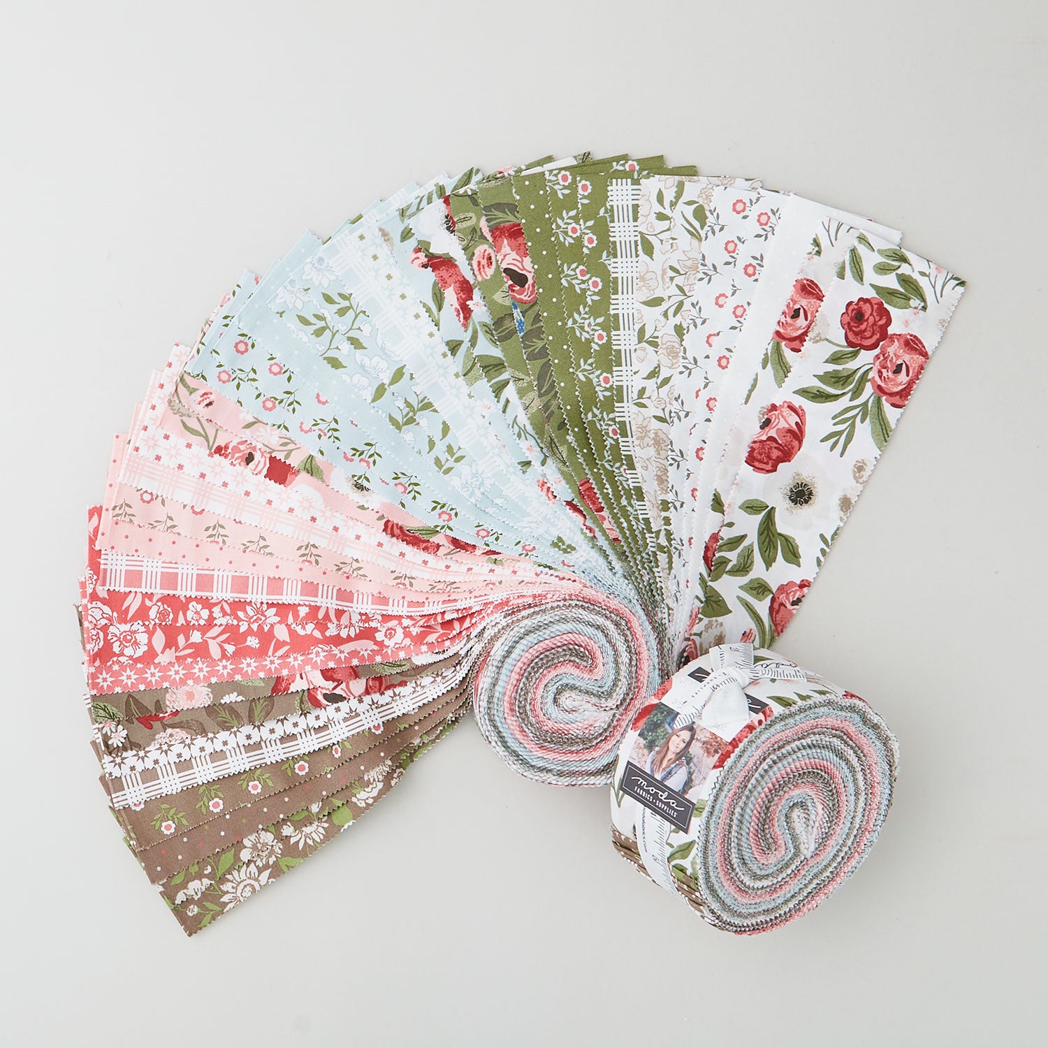 Merry and Bright – Jelly Roll – Farm Fresh Fabrics