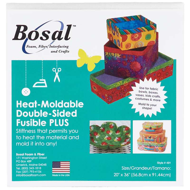 Bosal In-R-Foam Single-Sided Fusible Foam Stabilizer-6X6 12-Pkg