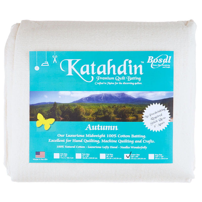 Bosal 3508-01 | Katahdin Cotton Premium Batting | 114.3x152.4cm