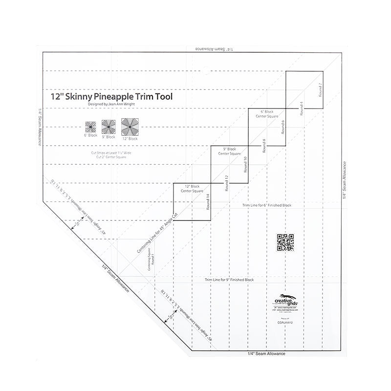 Creative Grids Double Wedding Ring Templates CGRDWR 743285001583