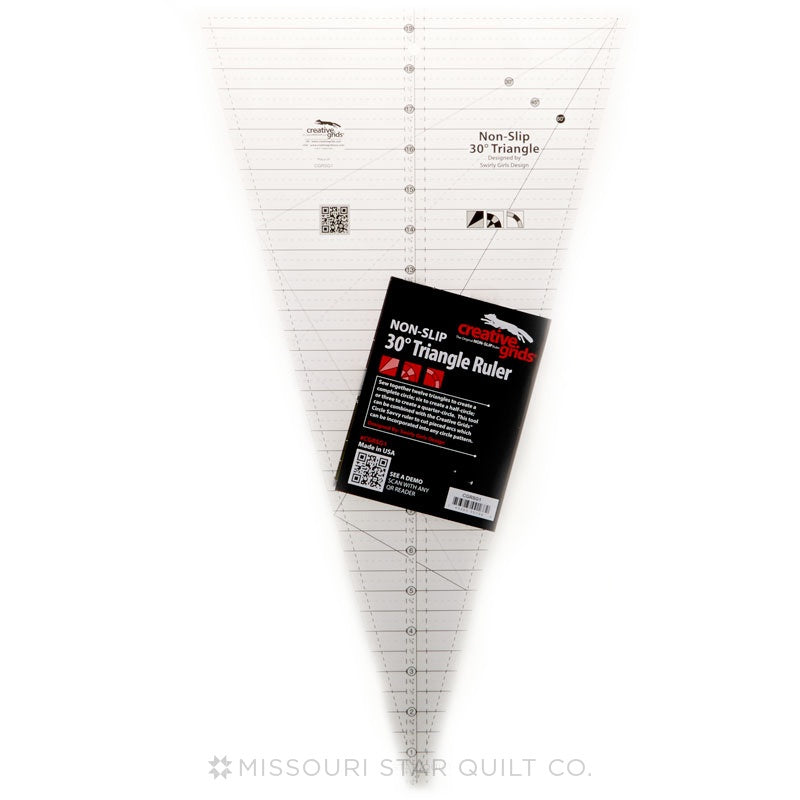 2 Peaks in 1 Creative Grids Triangle Ruler – Sassafras Lane Designs