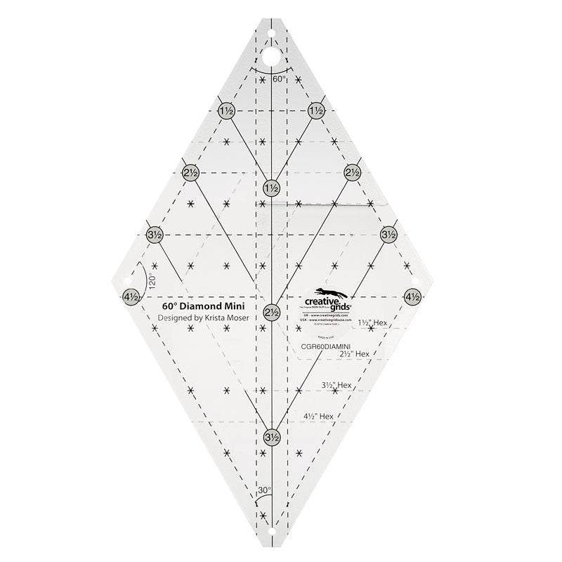 Creative Grids Mini Stripology Squared Ruler | Creative Grids #CGRGE3