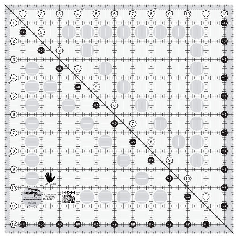 Creative Grids 8.5 Square Quilting Ruler Template CGR8