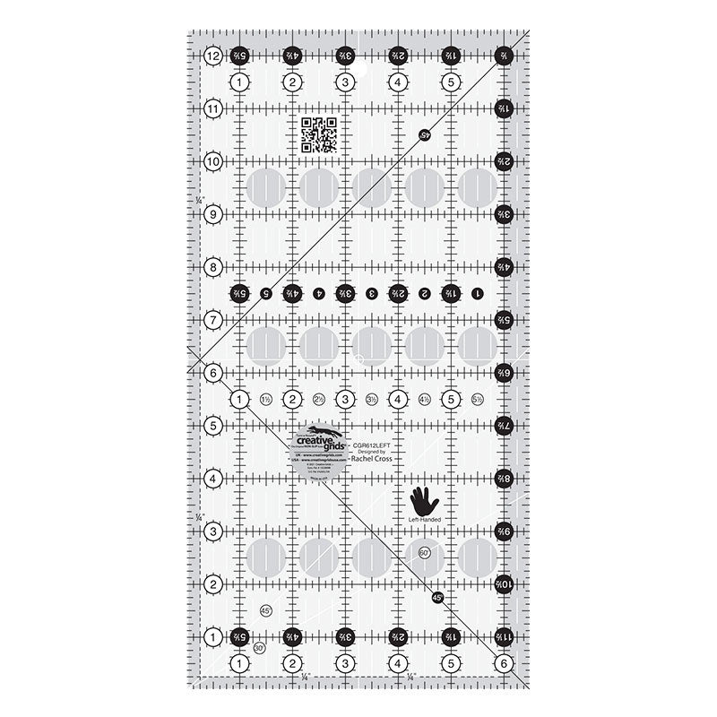 Creative Grids Quilt Ruler 4.5″ Square by Rachel Cross - Creative