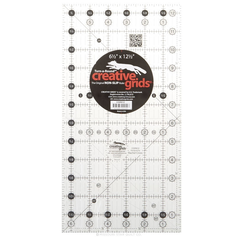 SEWACC Stripology Quilters Ruler Rulers Craft Making Ruler Rectangle  Quilting Ruler Lines Ruler Quilt Comforter Rotating Cutting Mat Double Grid  Ruler