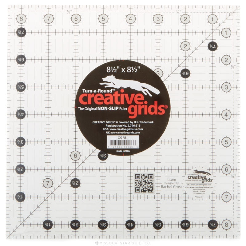 Creative Grids 2-1/2in x 18-1/2in Rectangle Ruler CGR218 743285000777 Rulers  & Templates